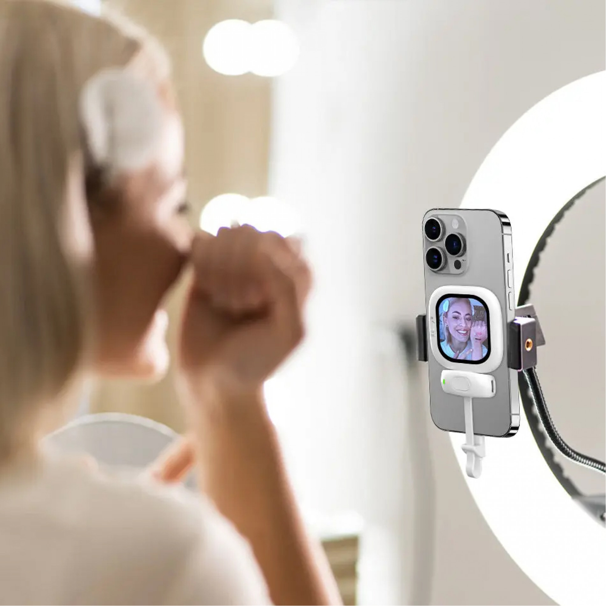 Магнітний селфі монітор Founist Vlogmate Mini AMOLED